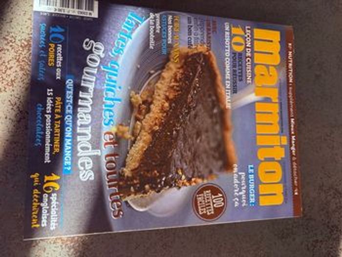 Vends livre de cuisine, marmiton en excellent état