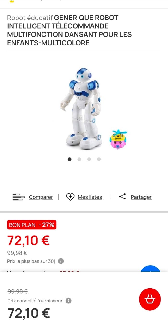 Robot télécommandé intelligent - photo numéro 5