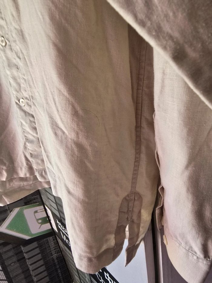 Chemise teddy Smith 100Lin taille L - photo numéro 4