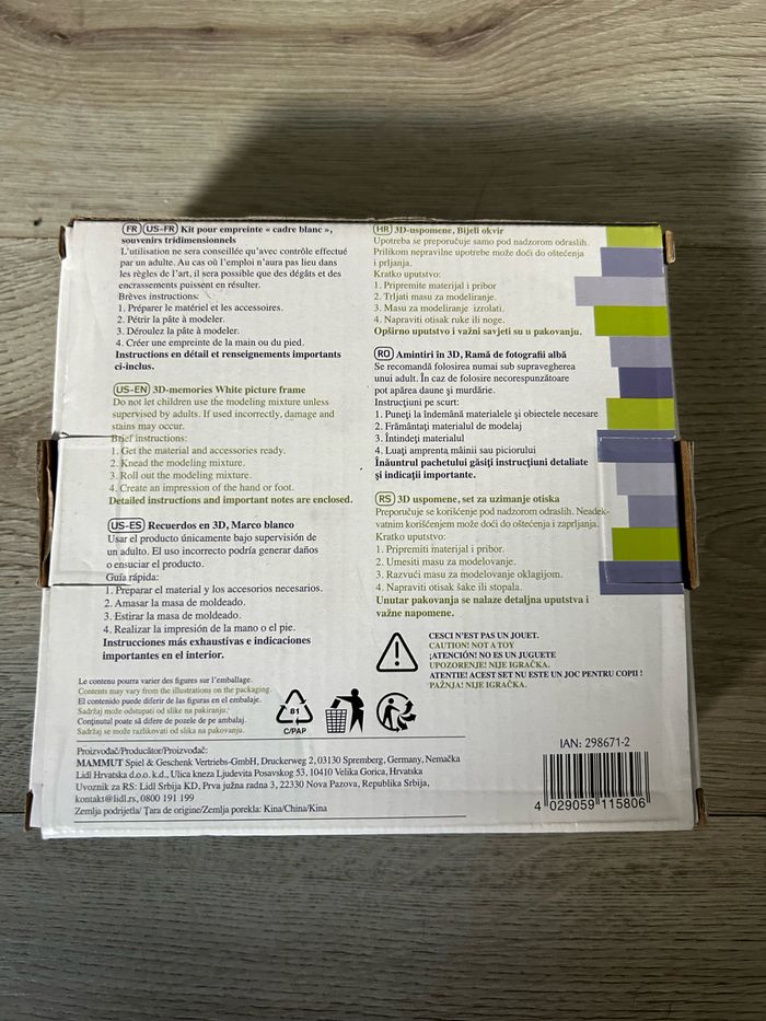 Kit pour empreintes - photo numéro 2