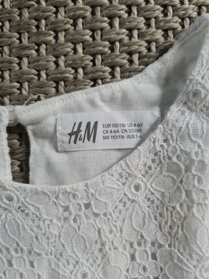 Robe dentelles blanche - 4/6 ans - photo numéro 10