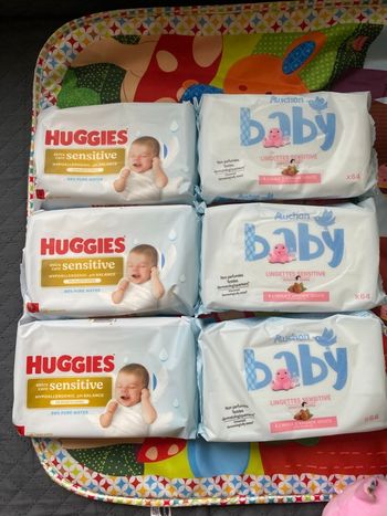 Lot de lingette bébé