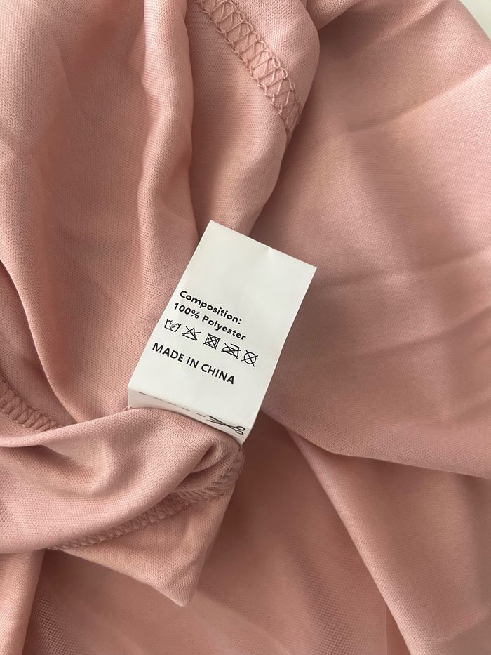 Robe demoiselle d’honneur/robe de soirée rose taille L neuve avec étiquette - photo numéro 8