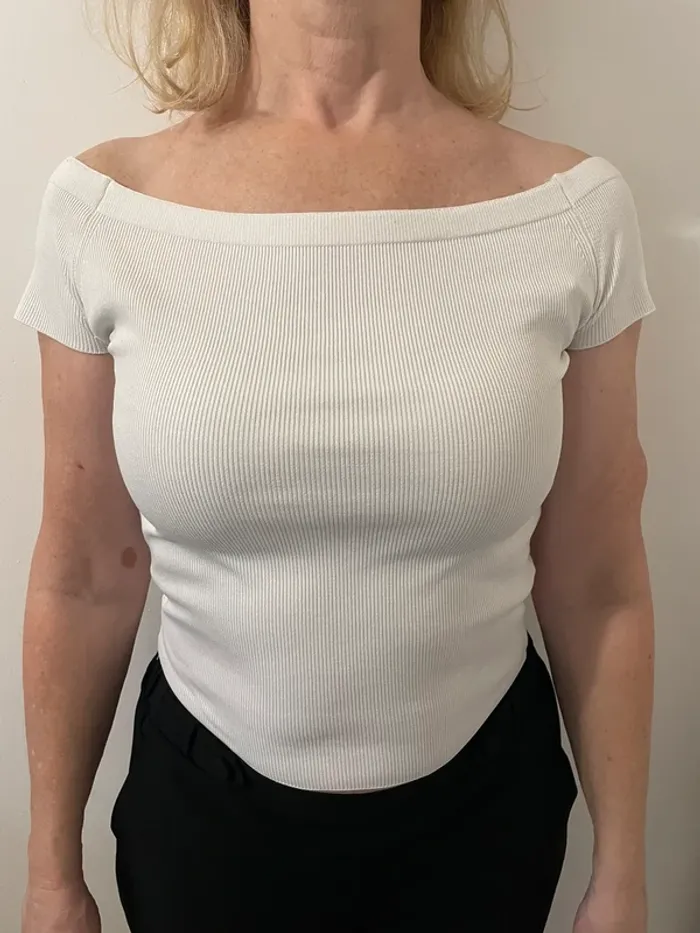 Débardeur blanc Zara