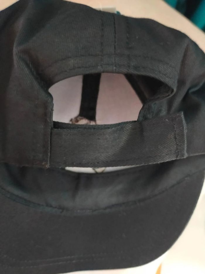 Casquette noire enfant – personnage Taz brodé – taille 51 cm – 100% coton - photo numéro 5