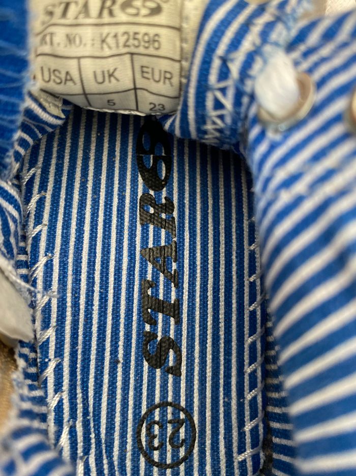 Chaussures montantes enfant drapeau USA 23 - photo numéro 3