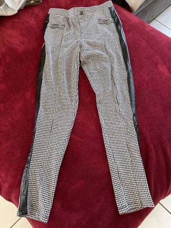 Legging pied de poule