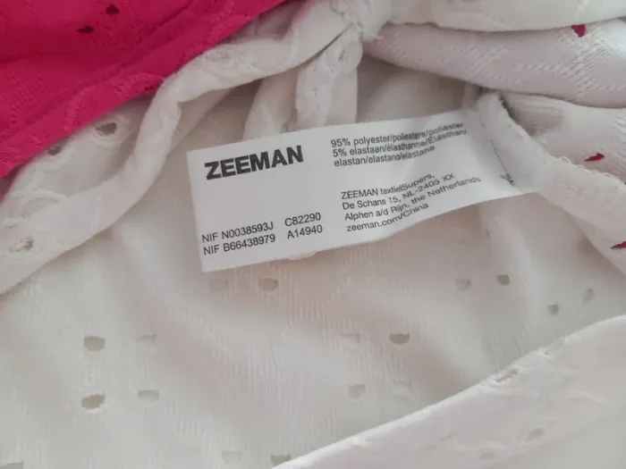 Lot de 2 t-shirts Zeeman - photo numéro 8