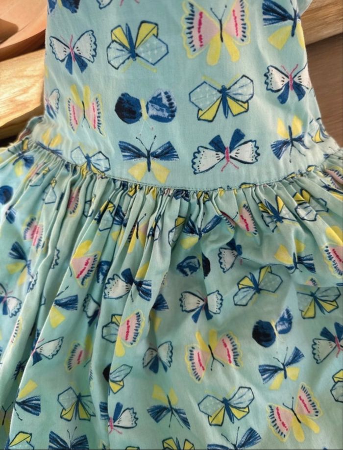 Robe cérémonie bleue taille 2-3ans - photo numéro 7