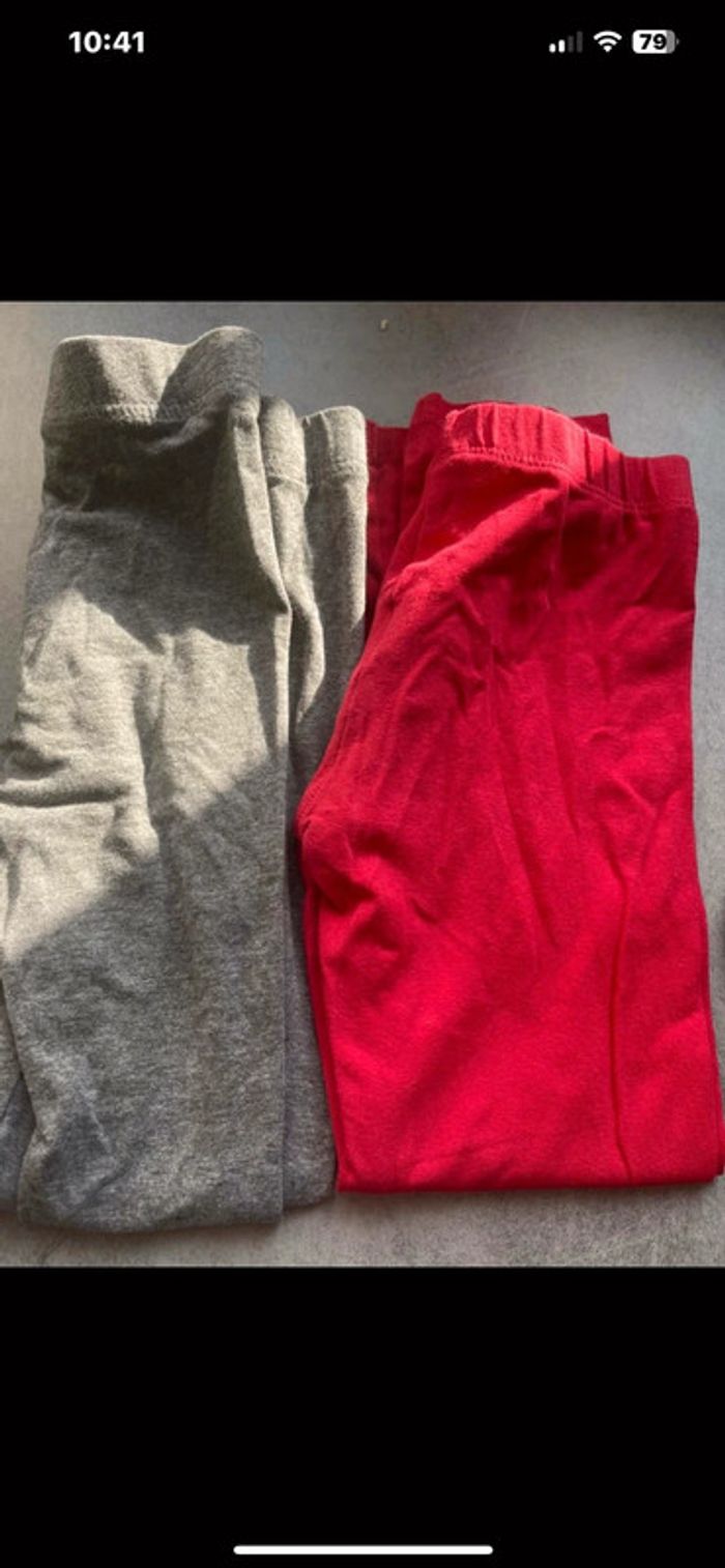 Lot leggings fille 7 ans - photo numéro 2