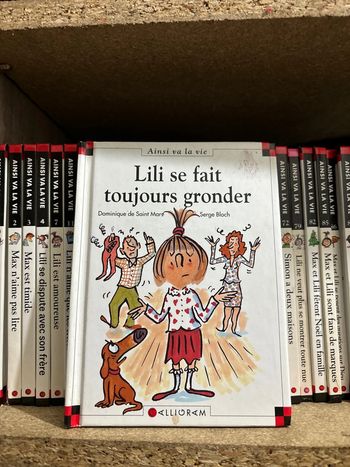 Livre Lily se fait toujours gronder