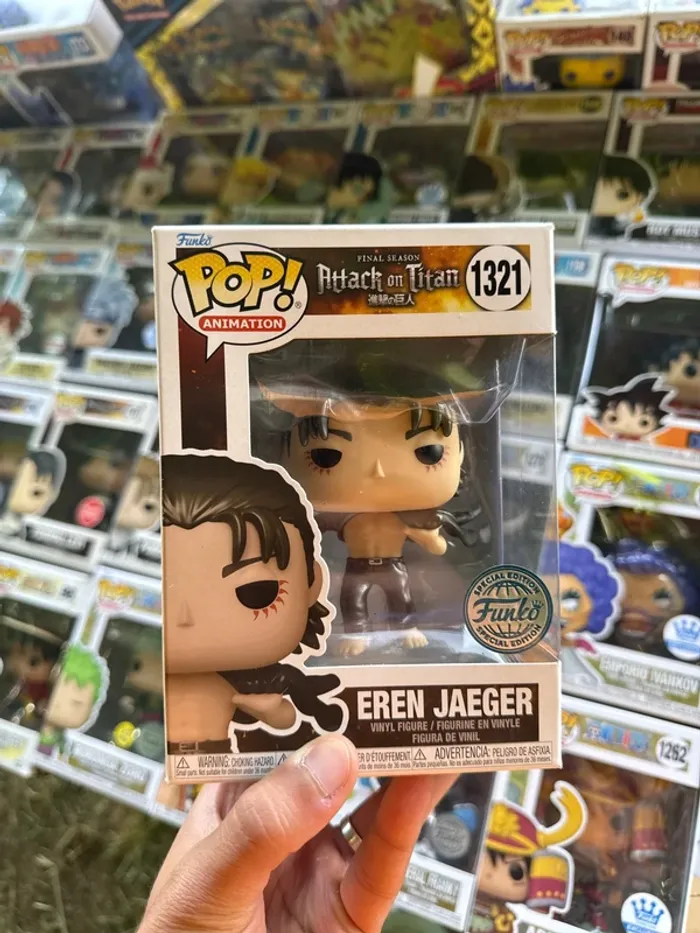 Funko Pop Eren Jaeger 1321 - Attack on titan - photo numéro 2