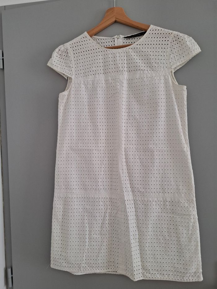 Robe blanche zara