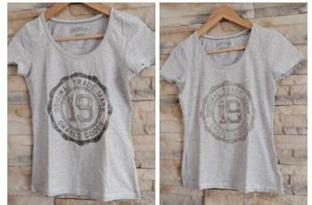 2 teeshirts ESMARA taille S