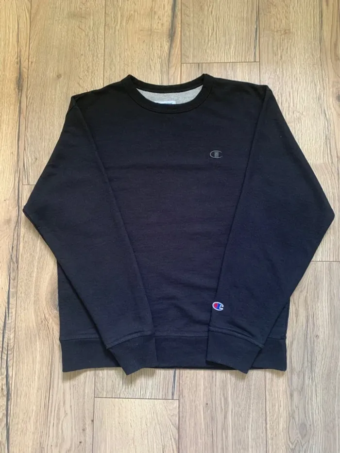 Sweat Champion Authentique Noir Taille M - photo numéro 7