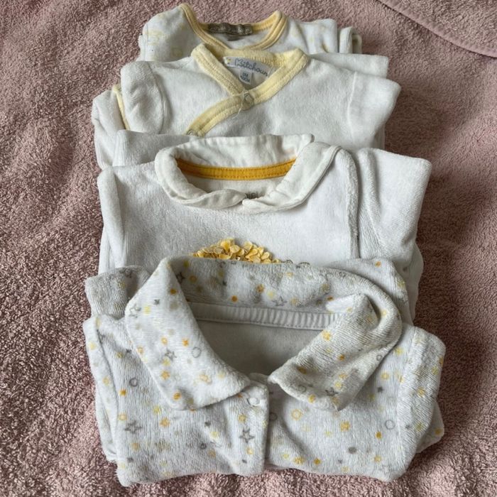 Lot pyjamas 0 mois