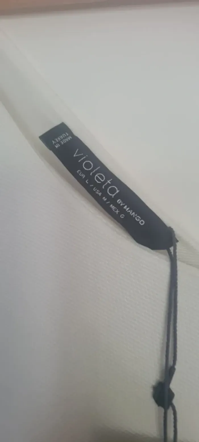 Robe blanche violeta by mango - photo numéro 3