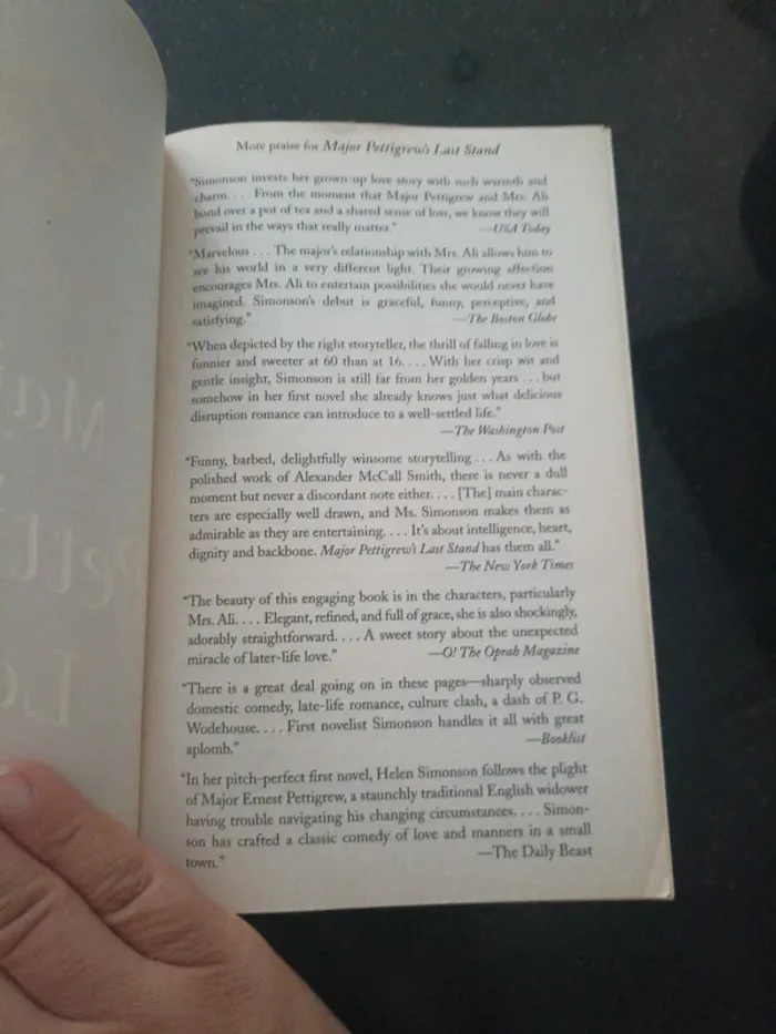 Major Pettigrew's last stand - photo numéro 3