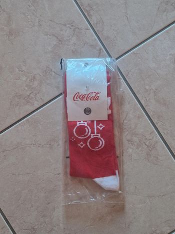 Chaussette coca cola noel