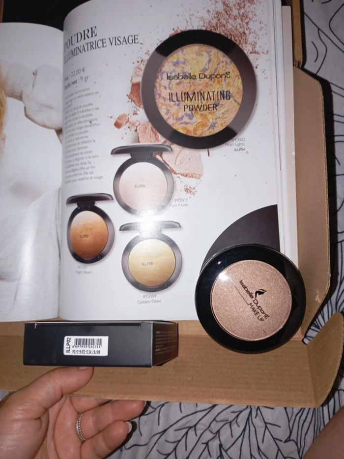 Highlighter illuminateur poudre Isabelle Dupont illp02 onika IPO001