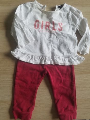 Ensemble fille 6 mois