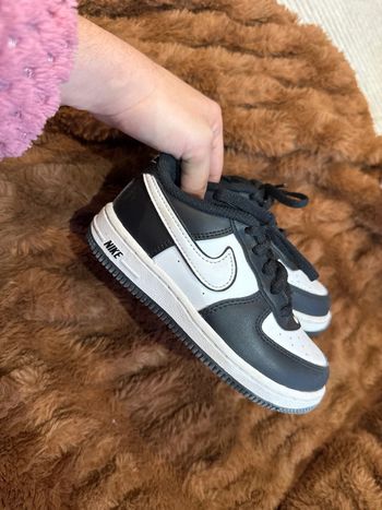 Nike Air Force 1 Low '07 LV8 Blanc Swoosh Panda (enfant)