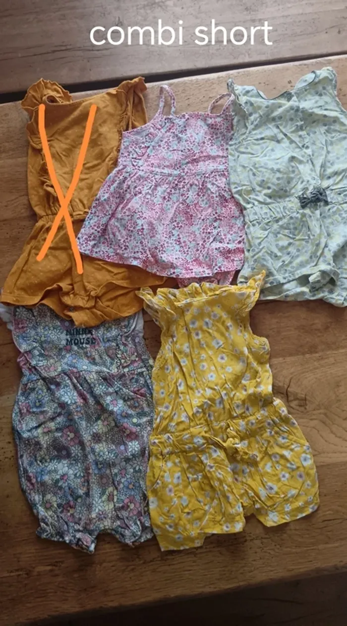 Lot vêtements fille été 12/18mois - photo numéro 6