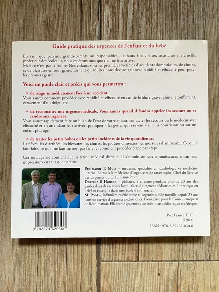 Livre Coment soigner mon enfant dans l’urgence. Tbe - photo numéro 2