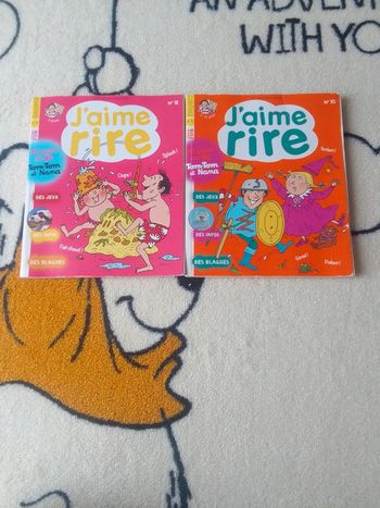 Lot j'aime rire Tom Tom et nana 7/11 ans