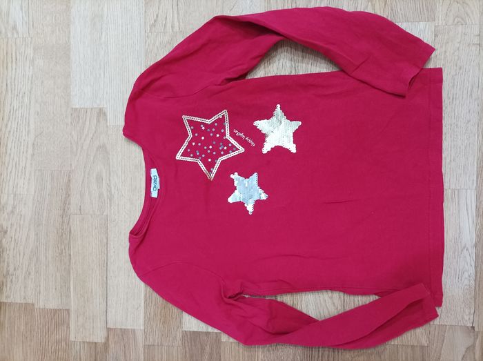 Lot 8 t-shirts manches longues fille - photo numéro 4