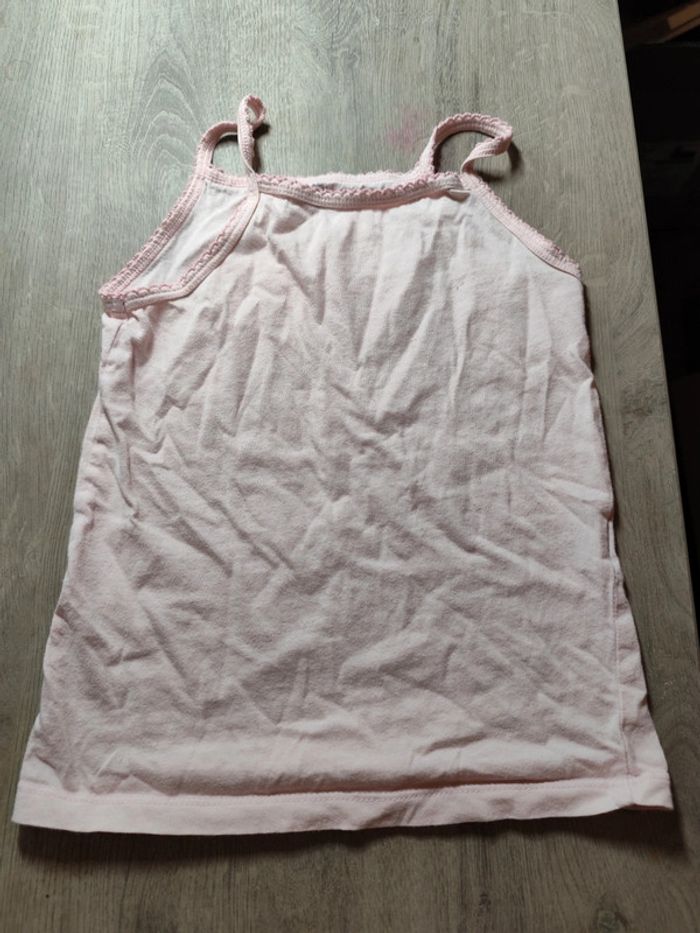 Sous débardeur rose