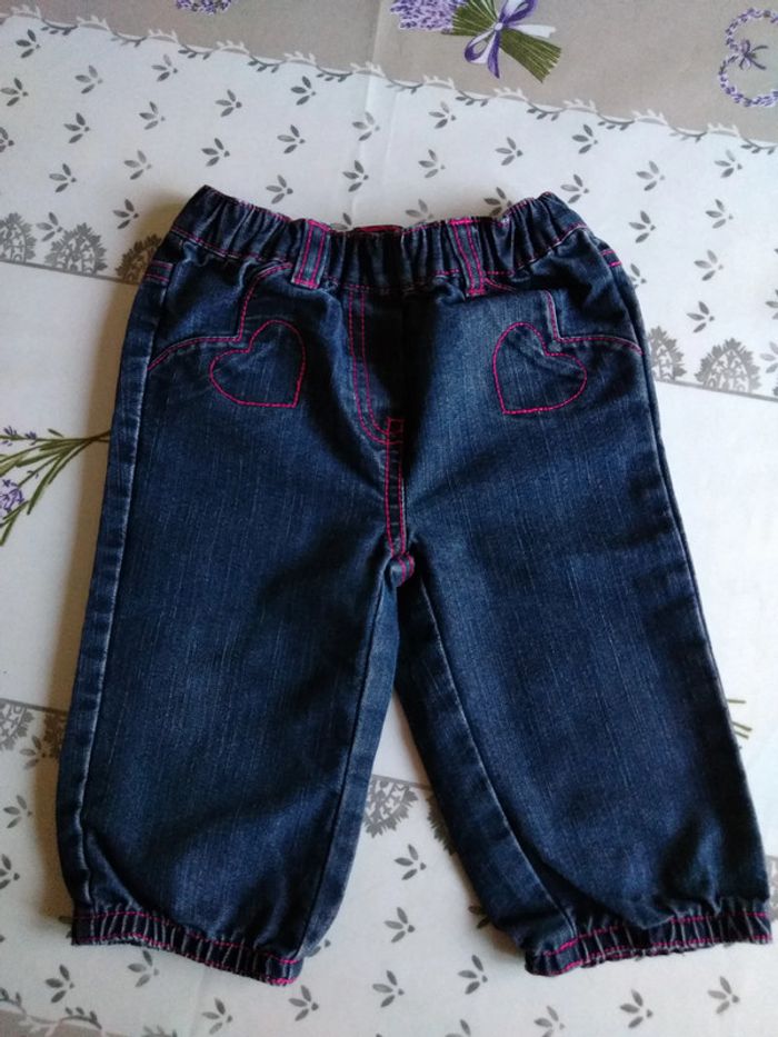 Jean, kitchoun, taille 12 mois