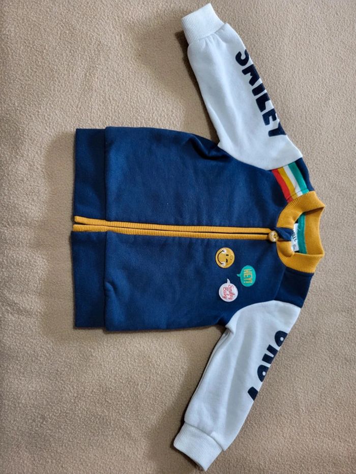 Gilet smiley baby 6mois