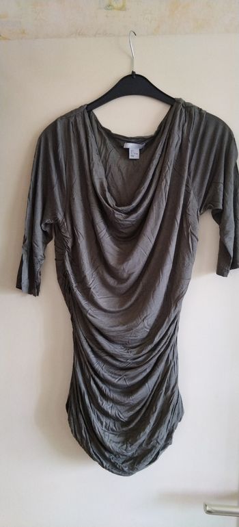 T-shirt habillé style drapé 