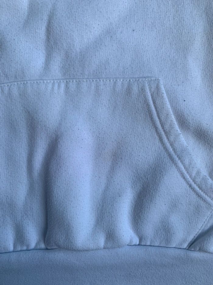 Sweat à capuche blanc Nike taille S - photo numéro 2