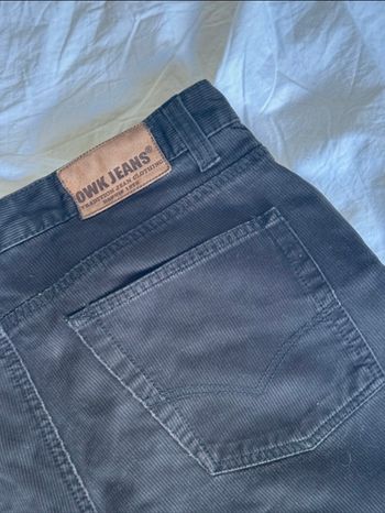 Jean noir doux au touché vintage 44