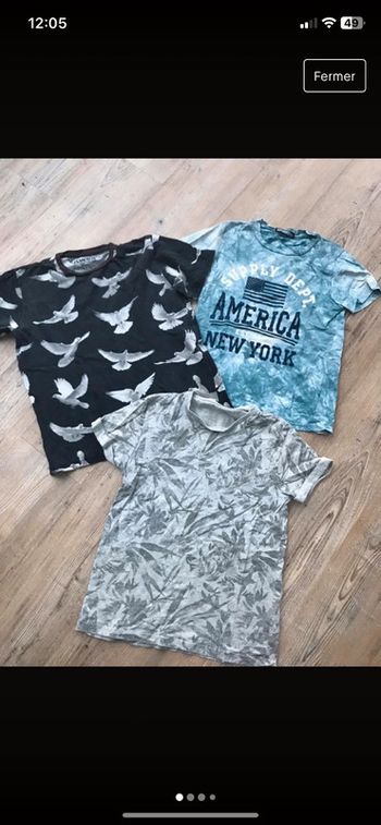 Lot de 3 tee-shirts