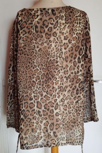 Blouse léopard  taillissime boutique 46