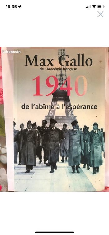 1940 de l’abîme à l’espérance