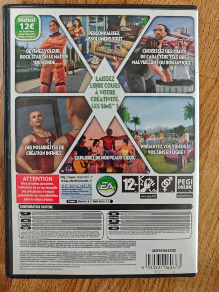 Jeu pc sims 3 - photo numéro 3