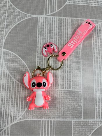 Porte clé stitch rose🩷