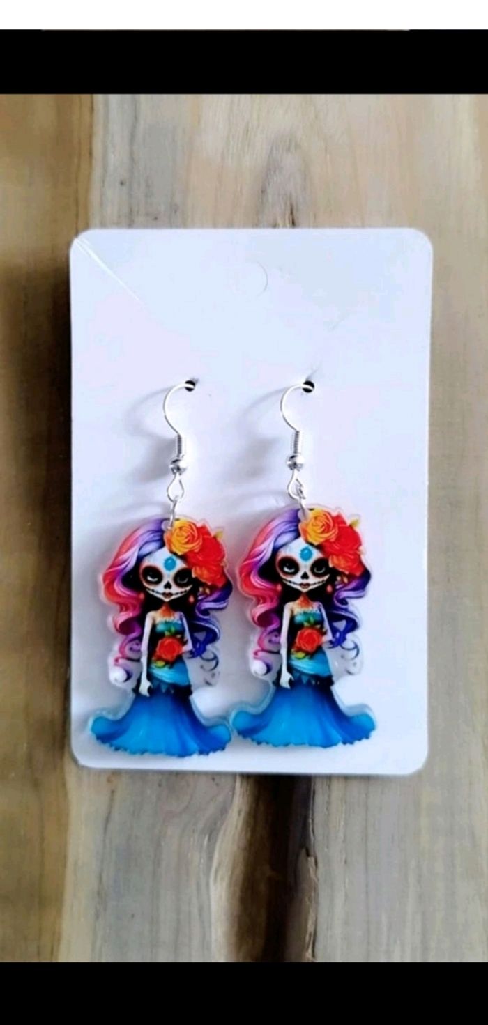 Boucles d'oreilles neuves pour Halloween 🎃 - photo numéro 2
