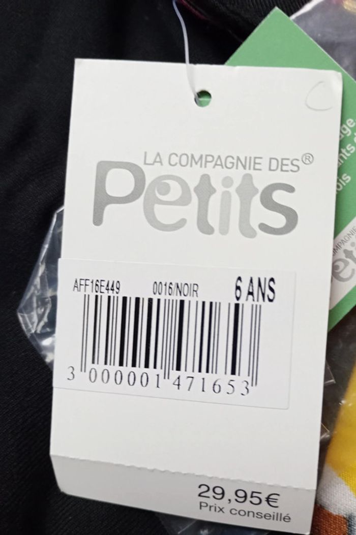 Sarouel noir Lcdp 6 ans neuf - photo numéro 12