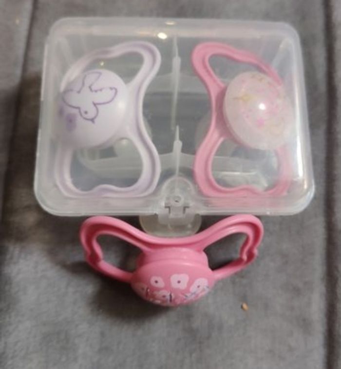 Lot 3 tétines MAM suprême nuit 16+