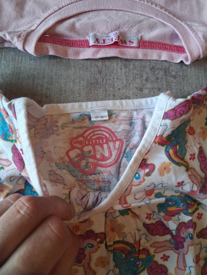T-shirt manches courtes 6ans my little pony - photo numéro 2