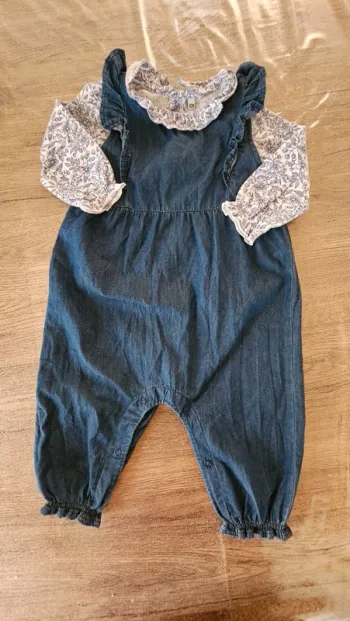 Combinaison bleu