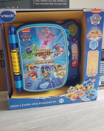 Livre Jeu Éducatif Pat patrouille Neuf.