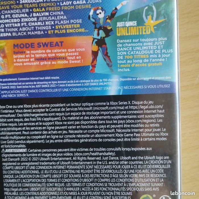 Jeu Xbox Just Dance 2022 Neuf - photo numéro 2