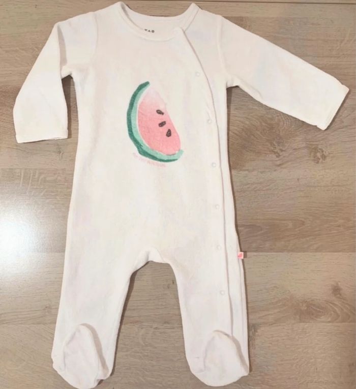 Pyjama dors bien grenouillère motif pastèque tape à l’œil 12 mois  Parfait état
