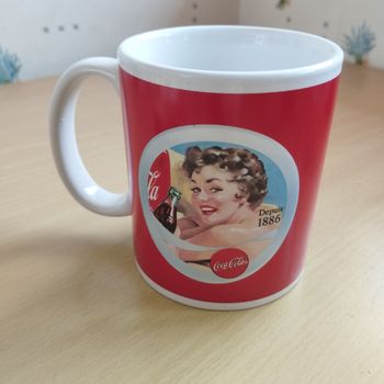 Mug publicitaire Coca Cola de Quick
